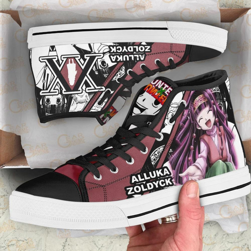 Alluka Zoldyck High Top Shoes TT2608