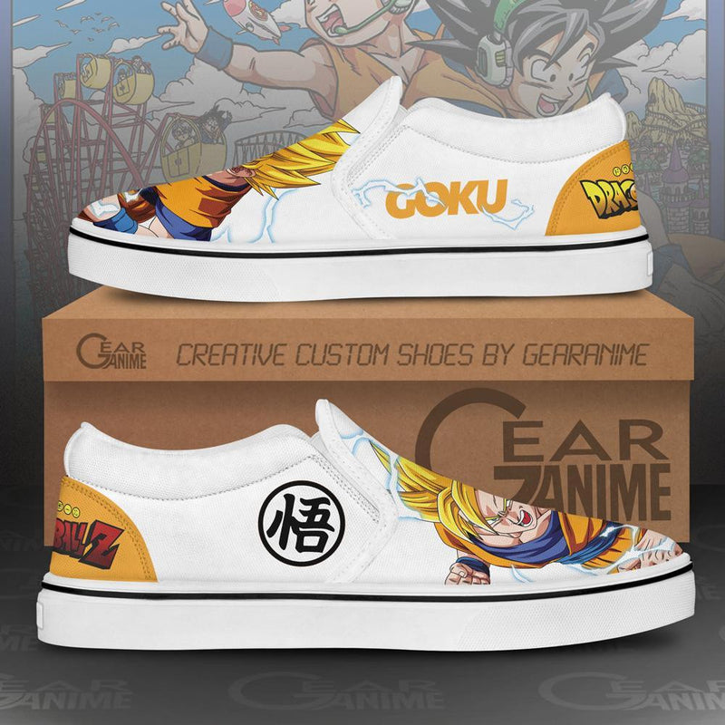 Goku SSJ Slip-On Shoes PN11-S