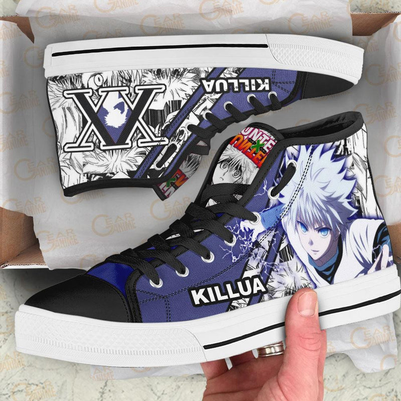 Killua Zoldyck High Top Shoes TT2608