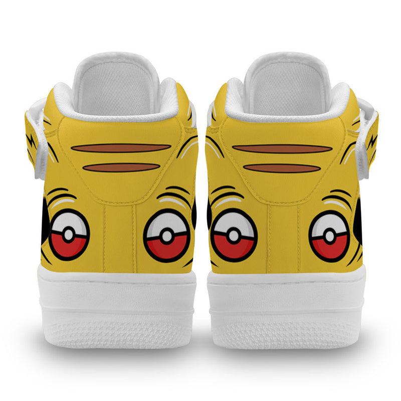 Pikachu Thunderbolt Air Mid Shoes MN2104