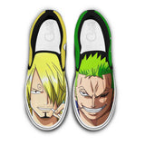 Sanji and Zoro Slip-On Shoes NTT040