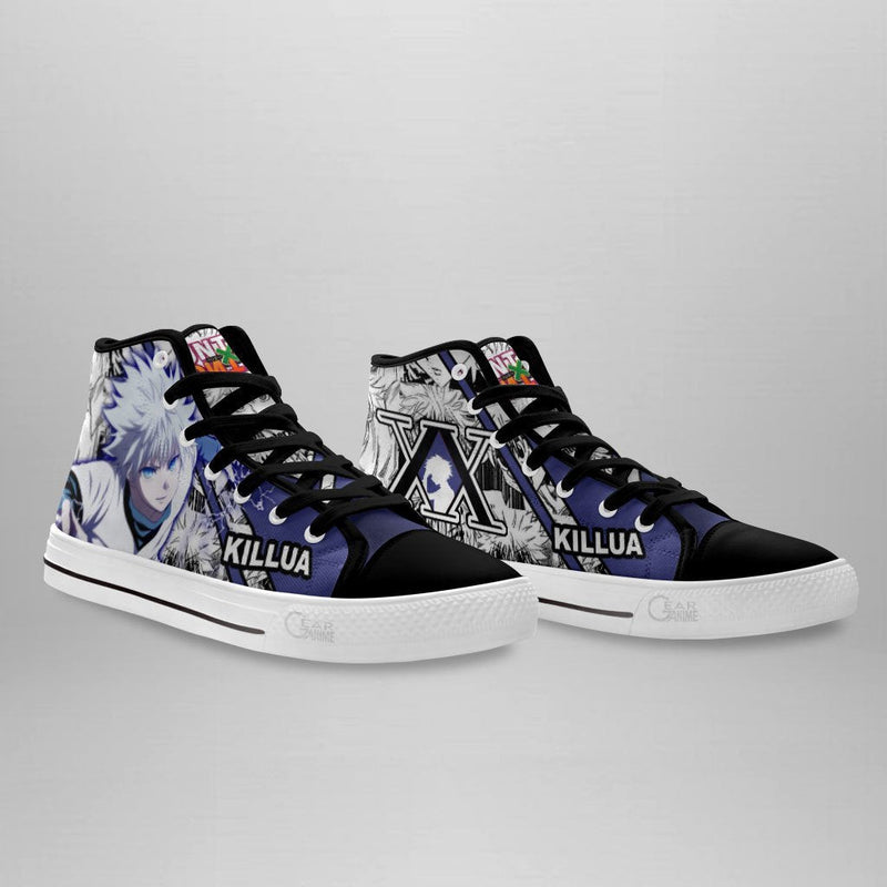 Killua Zoldyck High Top Shoes TT2608