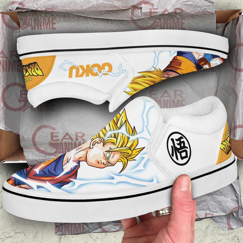 Goku SSJ Slip-On Shoes PN11-S