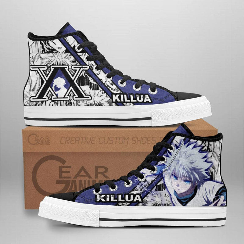 Killua Zoldyck High Top Shoes TT2608