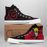 Uzumaki Sage Mode High Top Shoes