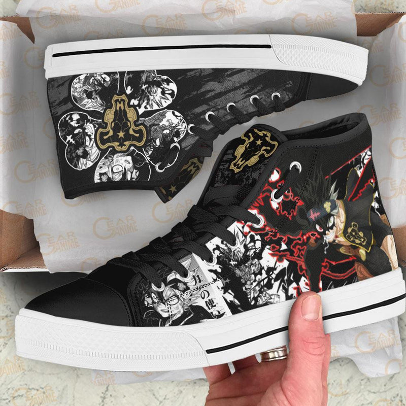 Black Bull Devil Asta High Top Shoes TT0410