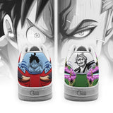 Luffy vs Zoro Air Sneakers Haki One Piece Shoes