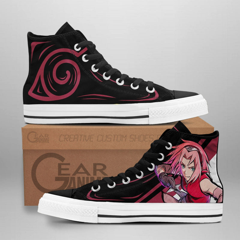 Haruno Sakura High Top Shoes