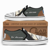 Levi Ackerman Slip-On Shoes Funny Shoes NTT070