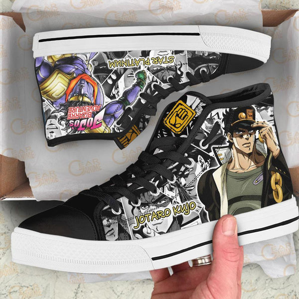 Jotaro Kujo High Top Shoes NTT111