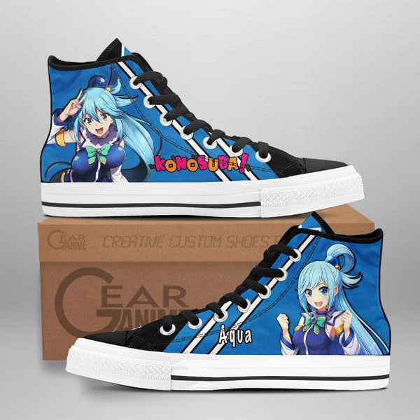 KonoSuba Aqua High Top Shoes NT0611