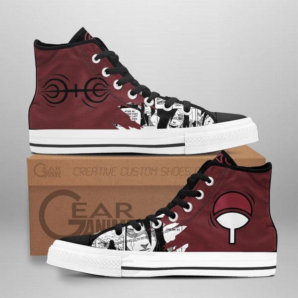 Madara and Hashirama Senju Symbol High Top Shoes NTT262