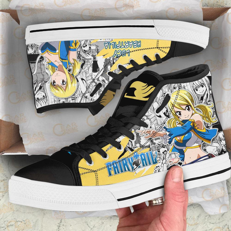 Lucy Heartfilia High Top Shoes NTT041