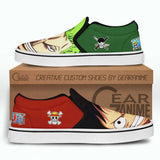 Luffy and Zoro Slip-On Shoes NTT040