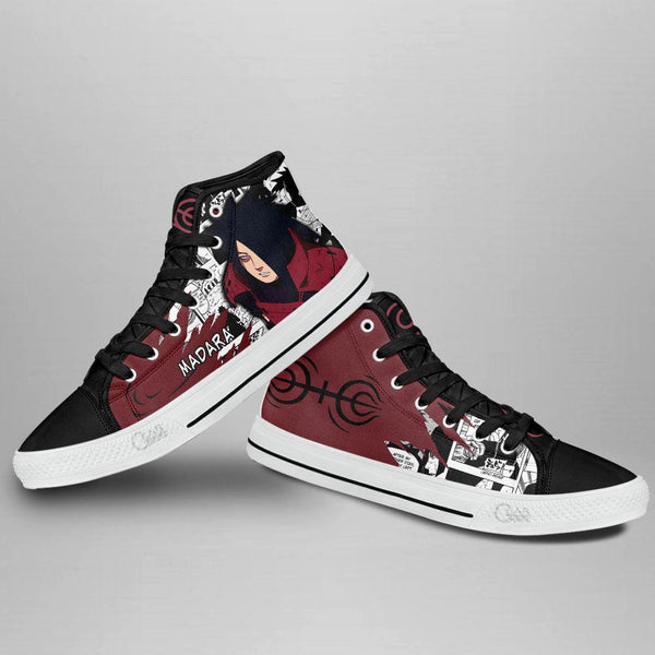 Madara and Hashirama Senju Symbol High Top Shoes NTT262