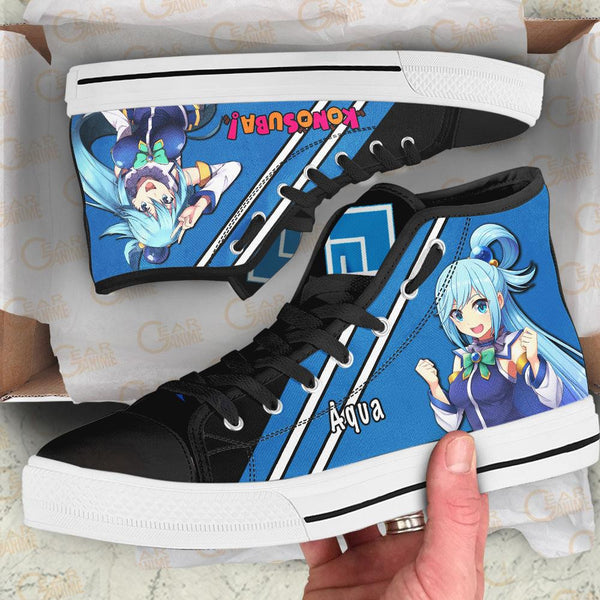 KonoSuba Aqua High Top Shoes NT0611