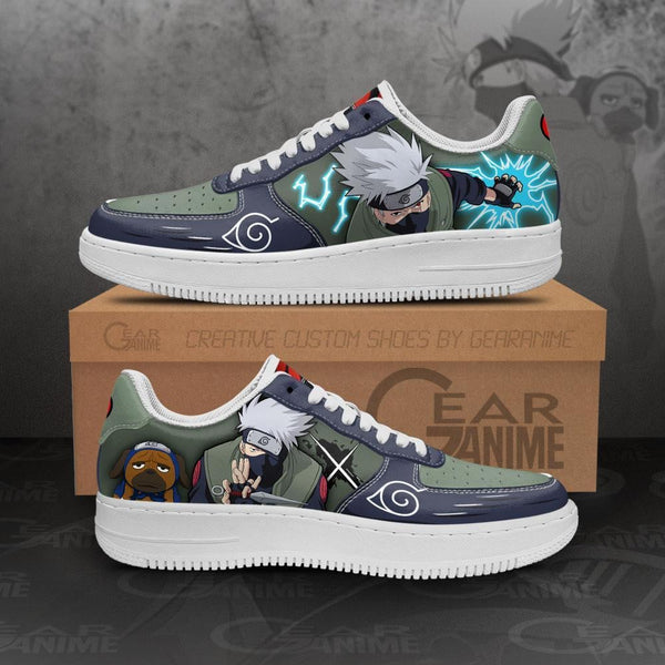 Kakashi Air Sneakers Anime Lightning Jutsu