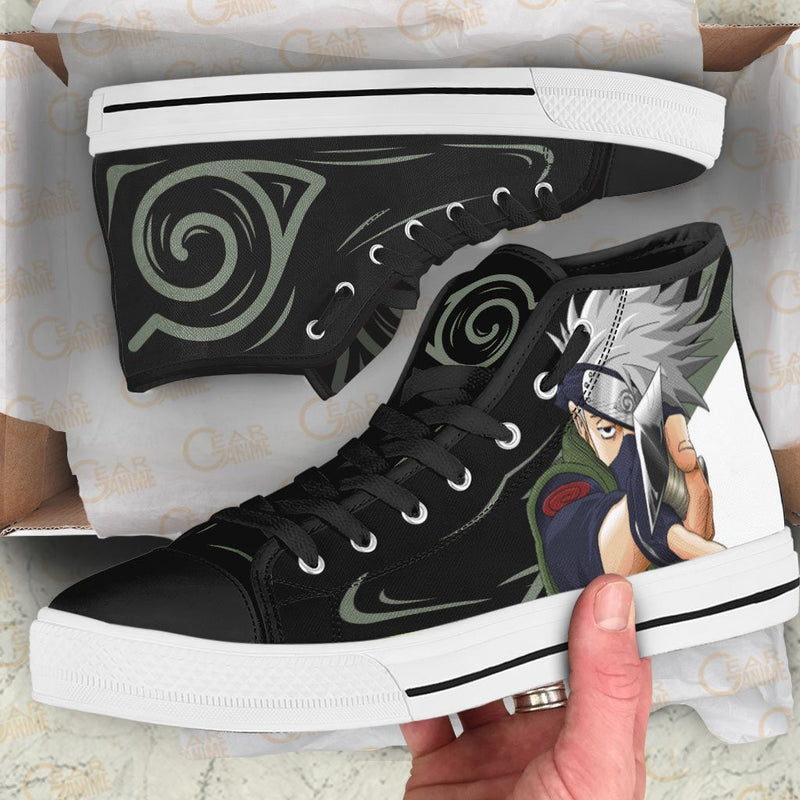 Hatake Kakashi High Top Shoes