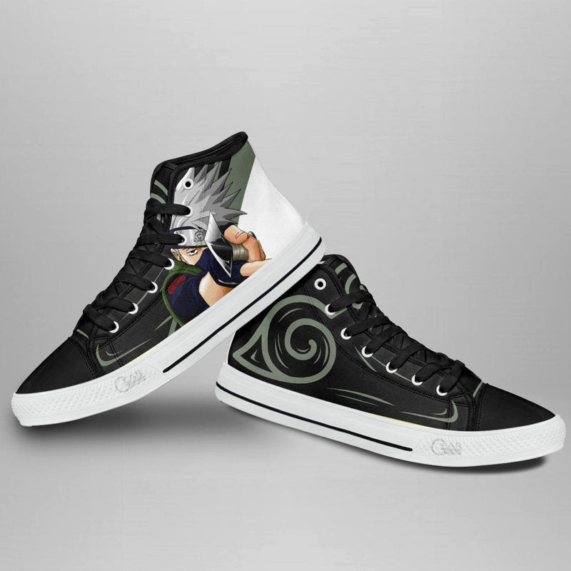 Hatake Kakashi High Top Shoes