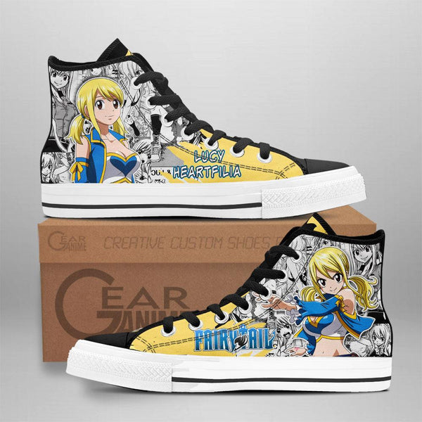 Lucy Heartfilia High Top Shoes NTT041