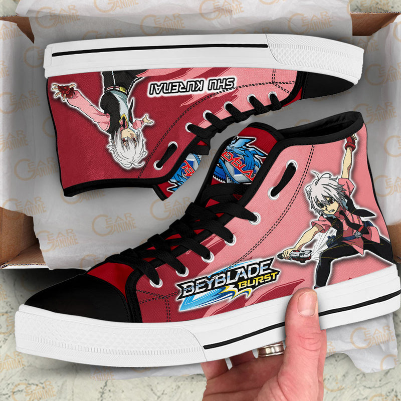 Shu Kurenai High Top Shoes Beyblade NTT290