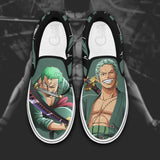 Roronoa Zoro Slip-On Shoes TT1512