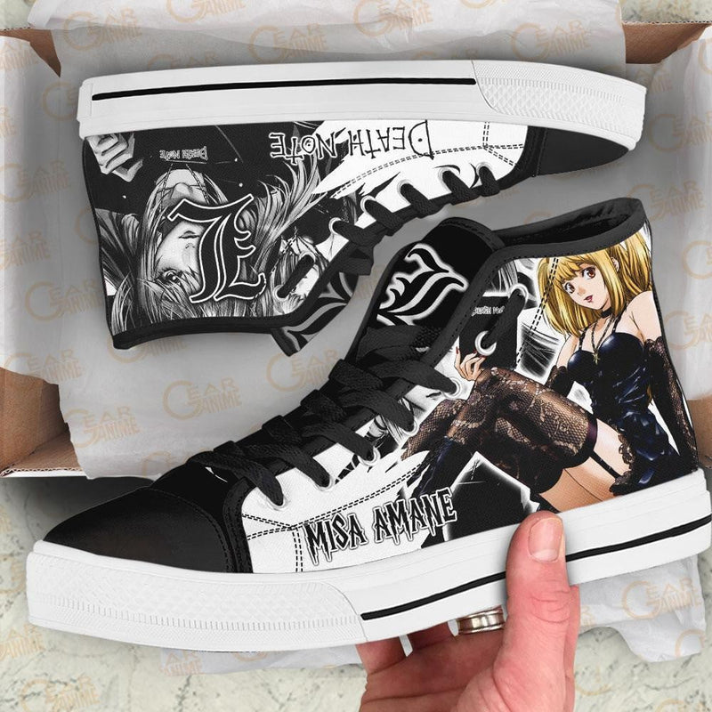 Dnote Misa Amane High Top Shoes NTT141