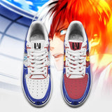 Shoto Todoroki Ice and Fire Air Sneakers MN3007