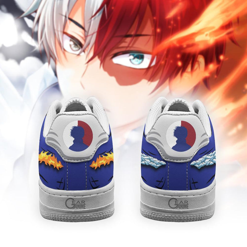 Shoto Todoroki Ice and Fire Air Sneakers MN3007