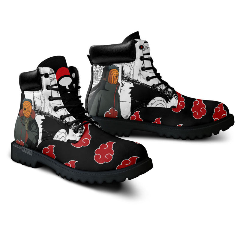 Tobi Boots Shoes Anime Custom