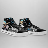 Black Star High Top Shoes NTT270