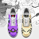 Shuriken and Sasuke Susanoo Air Sneakers