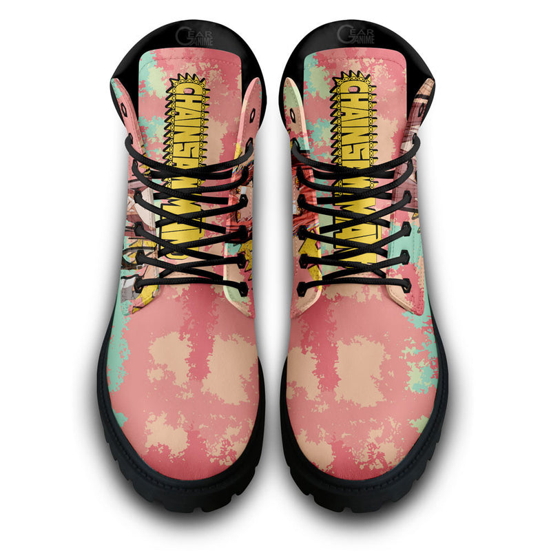 Makima Boots Shoes Anime Custom NTT121