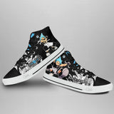 Black Star High Top Shoes NTT270