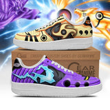 Shuriken and Sasuke Susanoo Air Sneakers