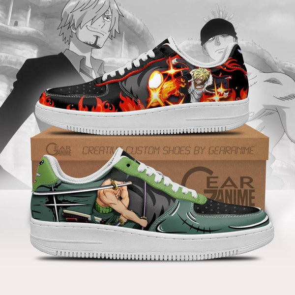 Zoro and Sanji Air Sneakers MN2306