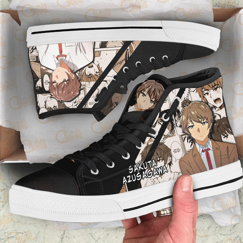 Sakuta Azusagawa High Top Shoes NTT051