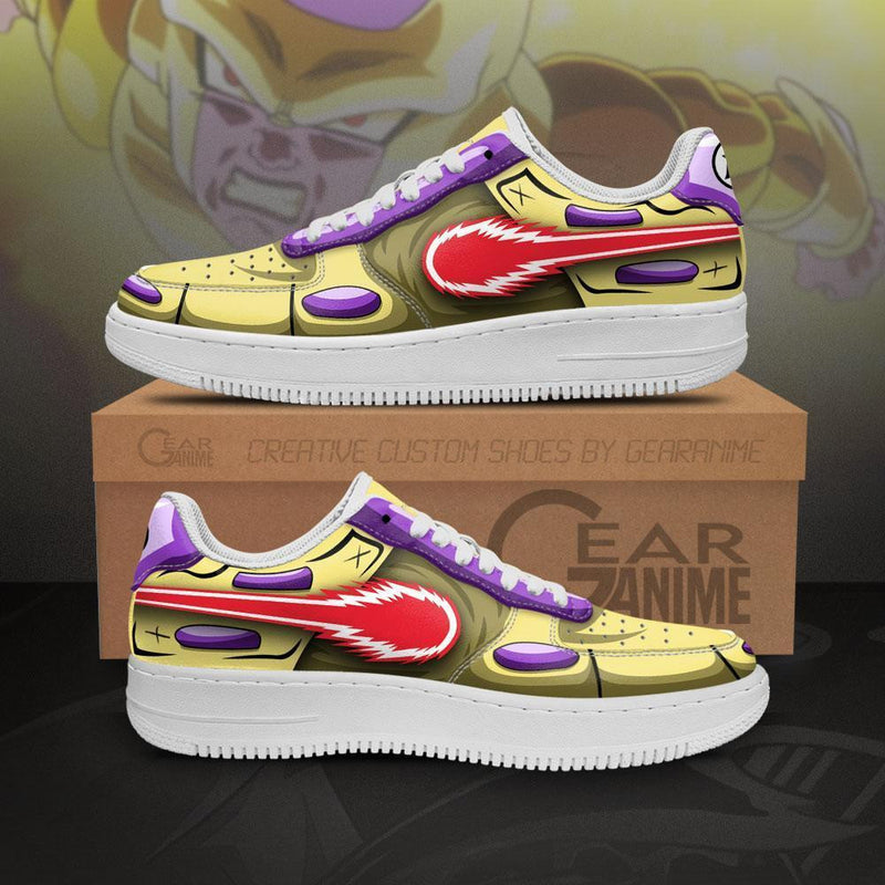 Gold Frieza Air Sneakers Anime Power '-