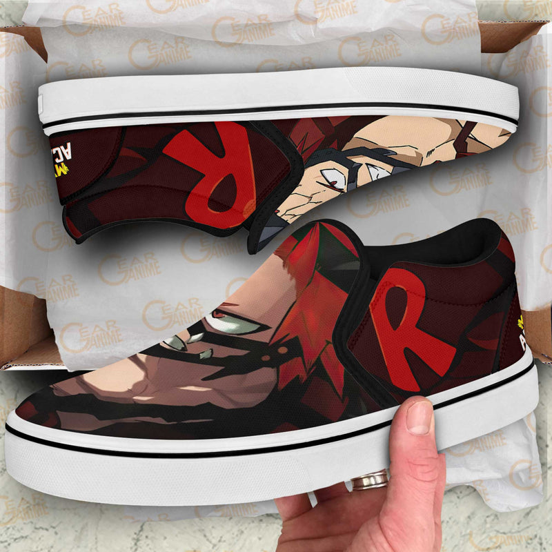 Eijiro Kirishima Red Riot Slip-On Shoes TT1512