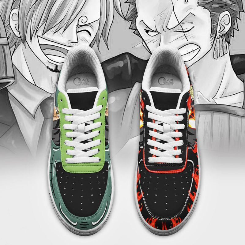 Zoro and Sanji Air Sneakers MN2306