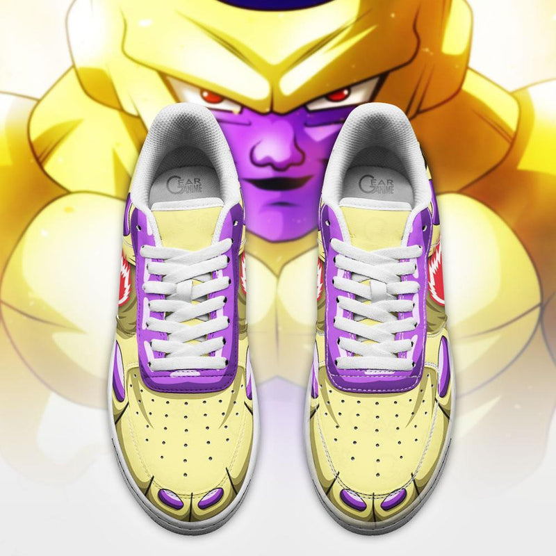 Gold Frieza Air Sneakers Anime Power '-