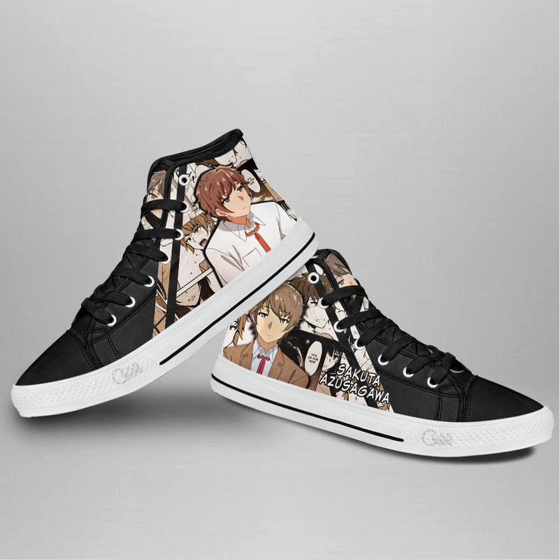 Sakuta Azusagawa High Top Shoes NTT051