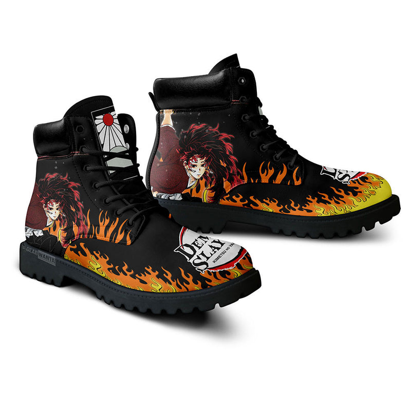 Yoriichi Tsugikuni Boots Shoes Anime Custom