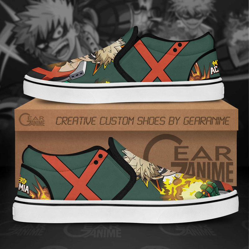 Katsuki Bakugo Slip-On Shoes TT1512