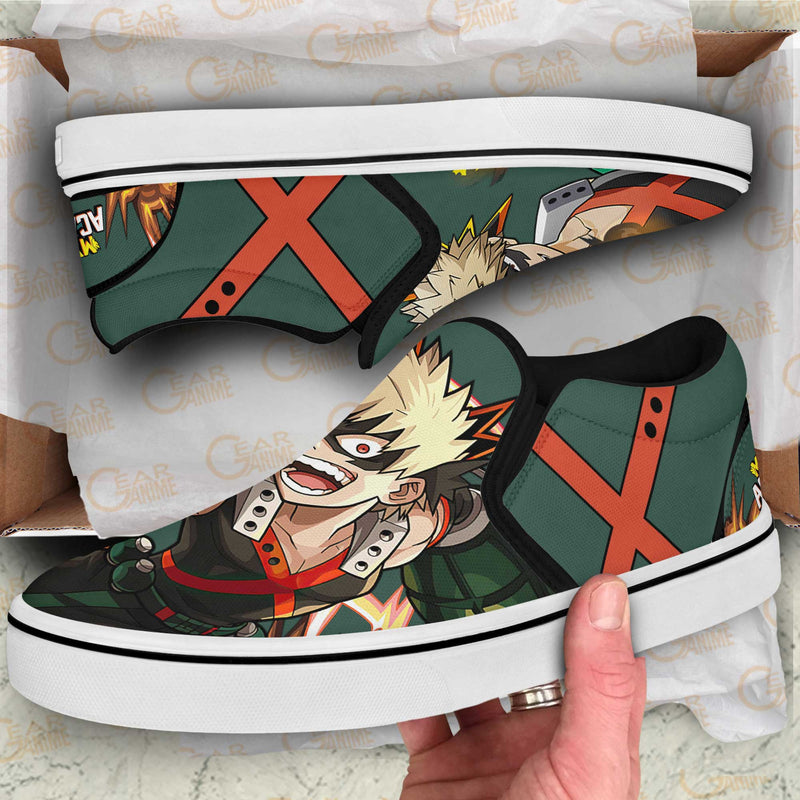 Katsuki Bakugo Slip-On Shoes TT1512