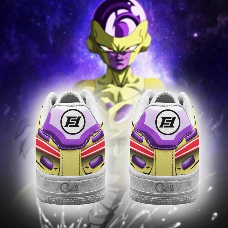 Gold Frieza Air Sneakers Anime Power '-