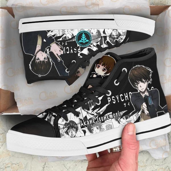 Psycho-Pass Akane Tsunemori High Top Shoes NTT071