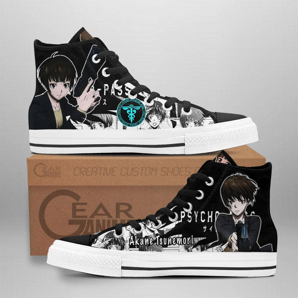 Psycho-Pass Akane Tsunemori High Top Shoes NTT071