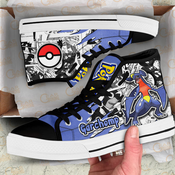 Garchomp High Top Shoes