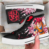 Goku Saiyan God High Top Shoes TT3108